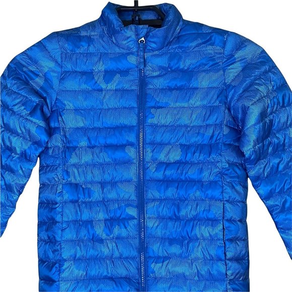 Lands End Girl Insulated Down Alternative Thermoplume Jacket M 10-12 Quilted NEW - Picture 3 of 11